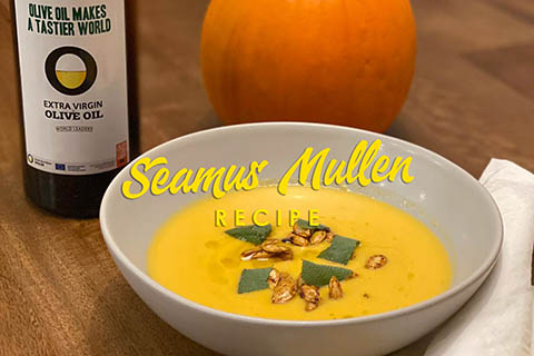 Winter pumpkin and olive oil soup By Seamus Mullen